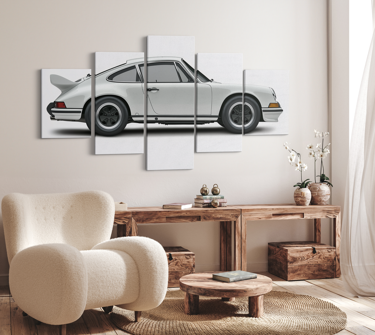 PORSCHE CAR WALL ART