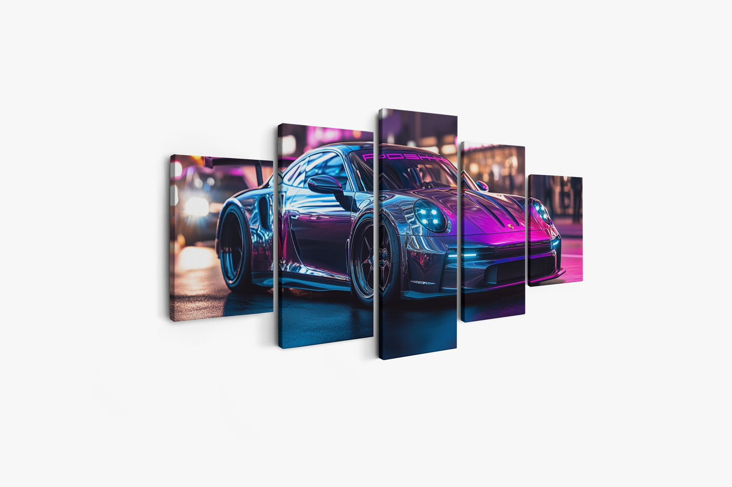 PORSCHE CAR WALL ART