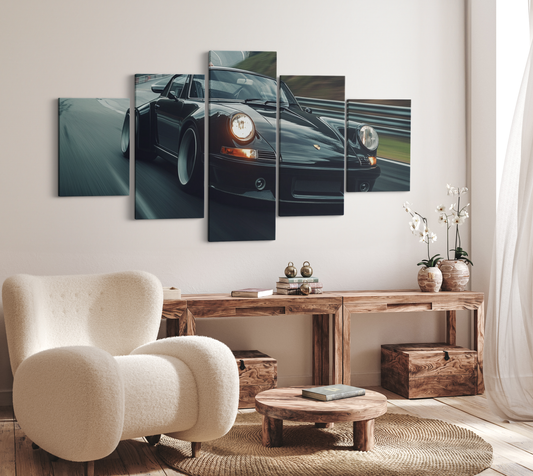 PORSCHE CAR WALL ART