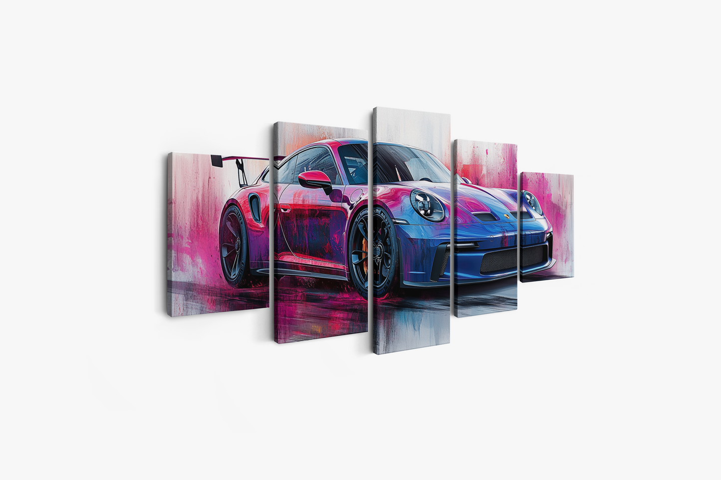 PORSCHE CAR WALL ART