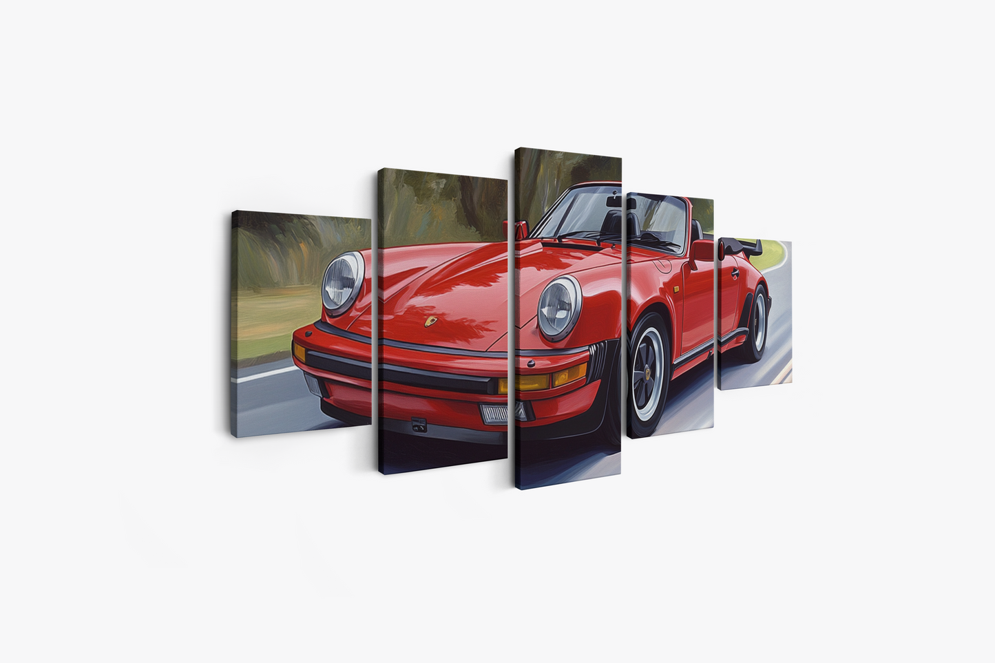 PORSCHE CAR WALL ART