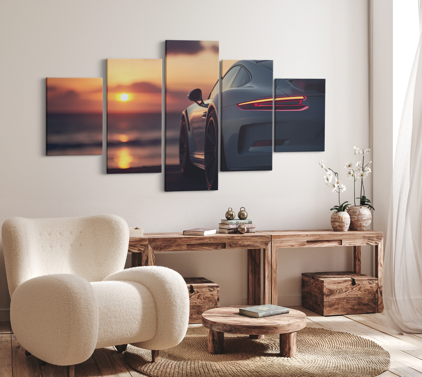 PORSCHE CAR WALL ART