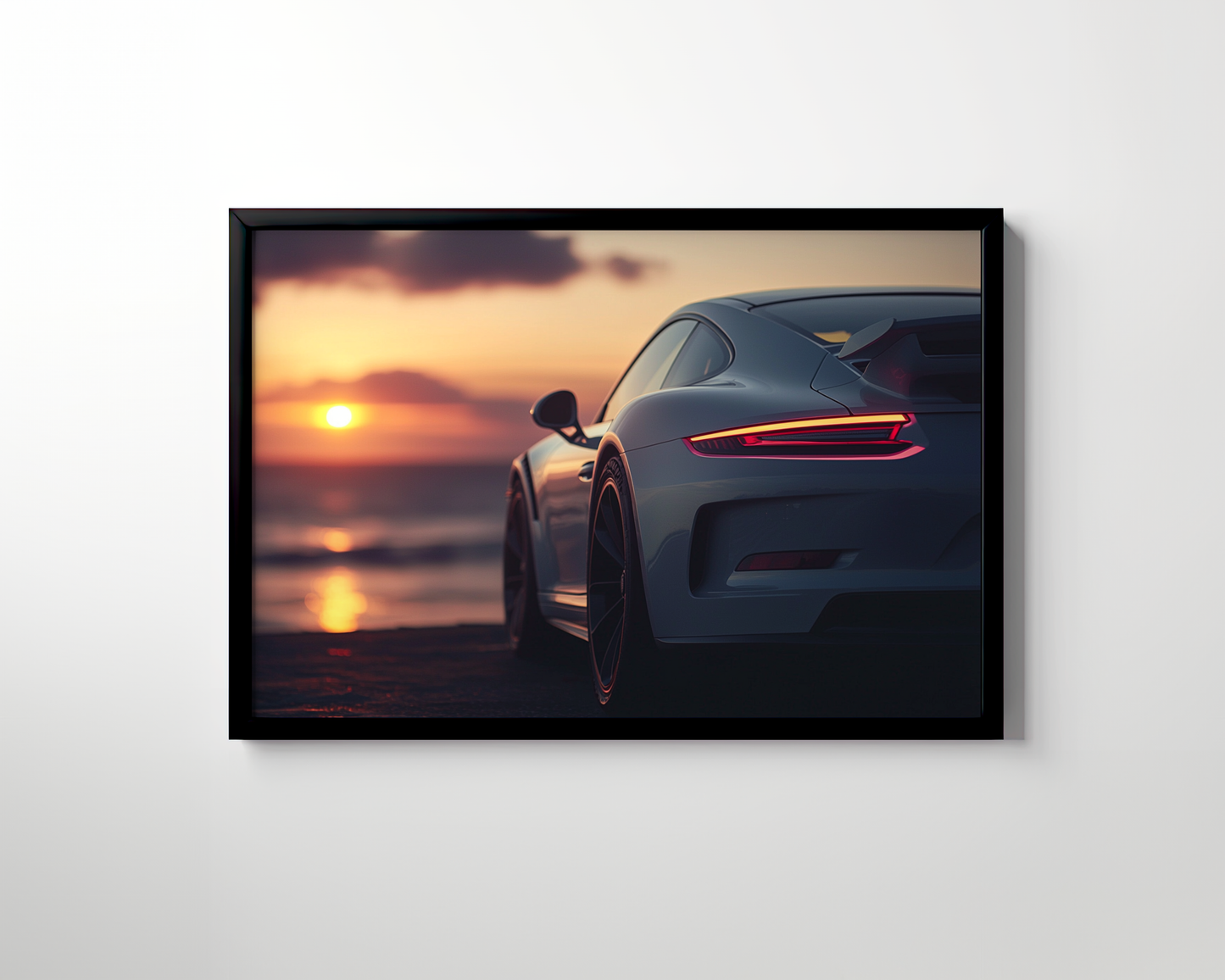 PORSCHE CAR WALL ART