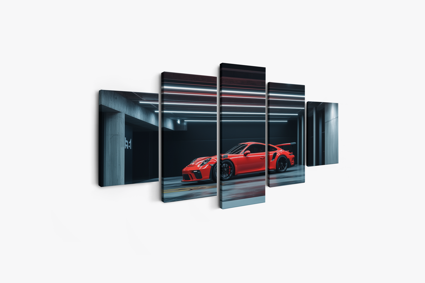 PORSCHE CAR WALL ART