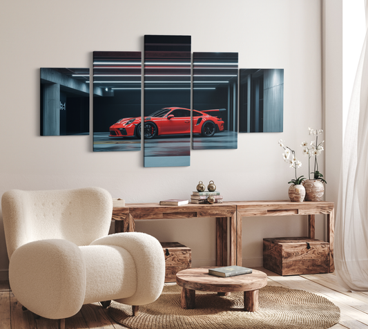 PORSCHE CAR WALL ART