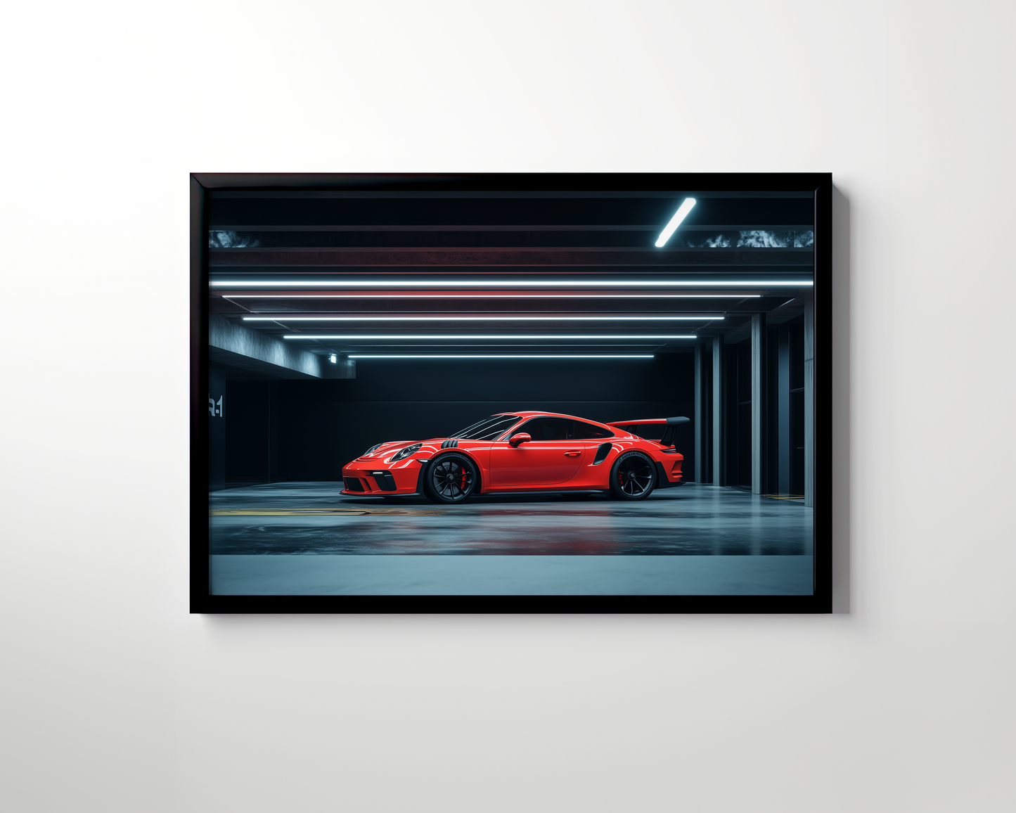 PORSCHE CAR WALL ART