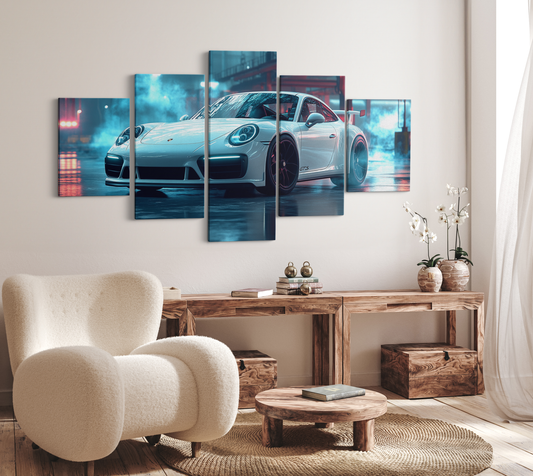 PORSCHE CAR WALL ART