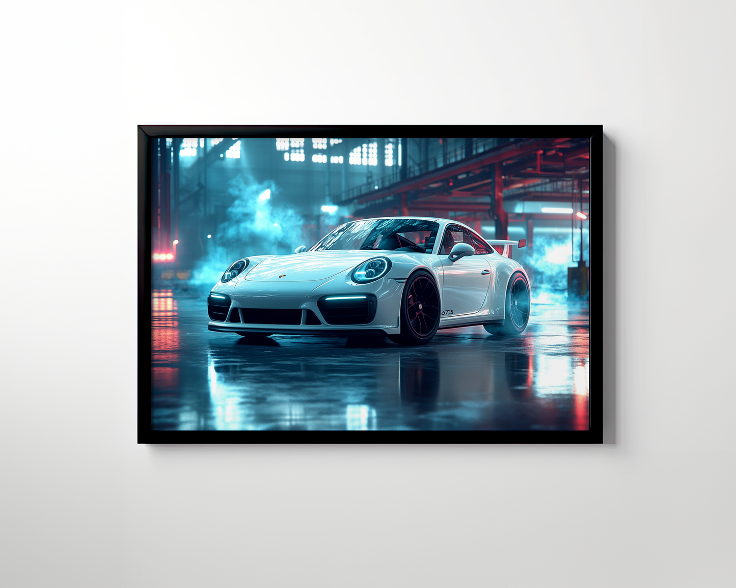 PORSCHE CAR WALL ART