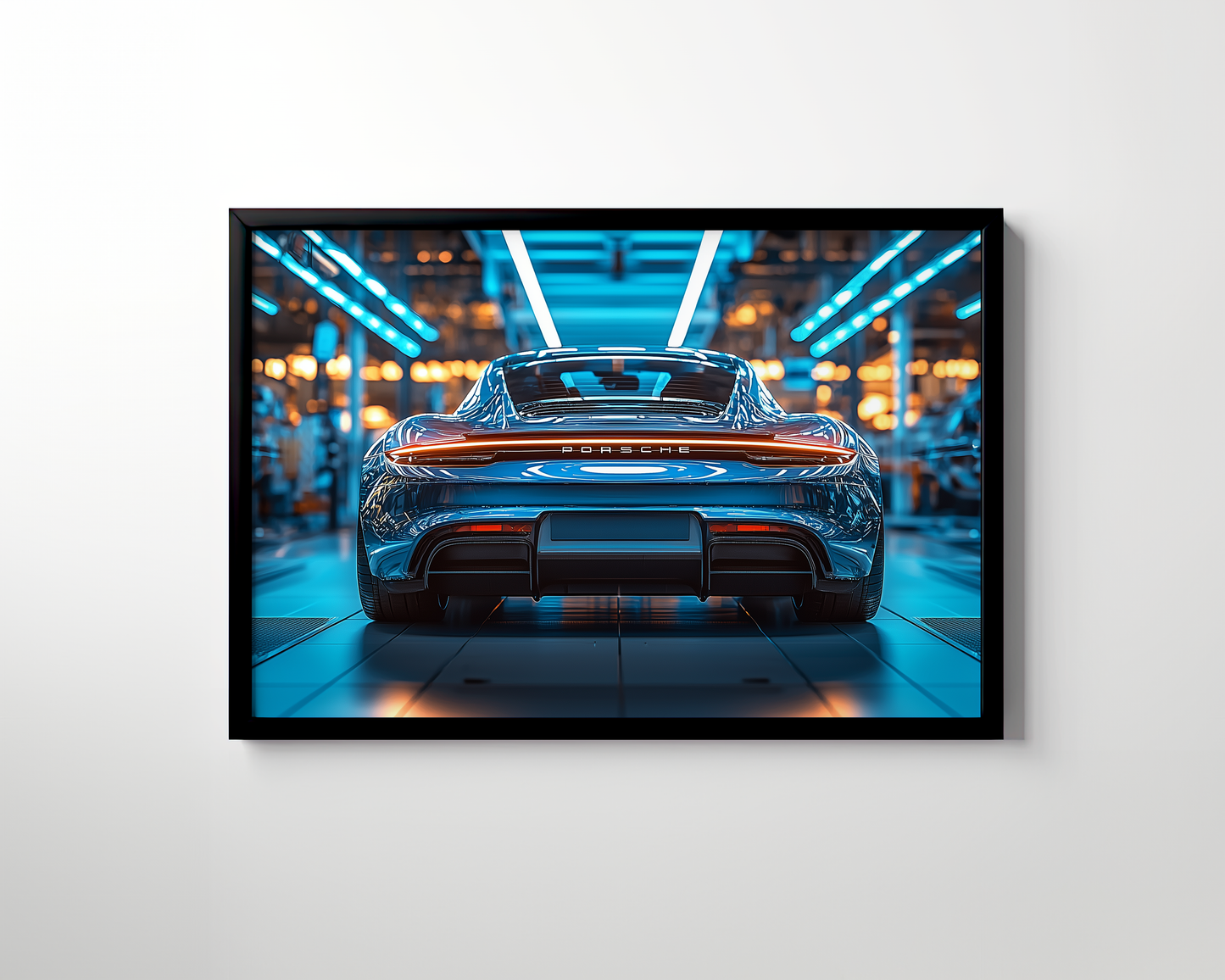 PORSCHE CAR WALL ART