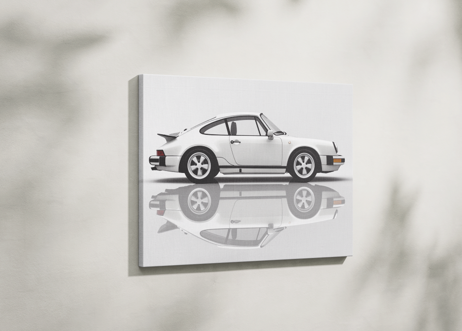 PORSCHE CAR WALL ART