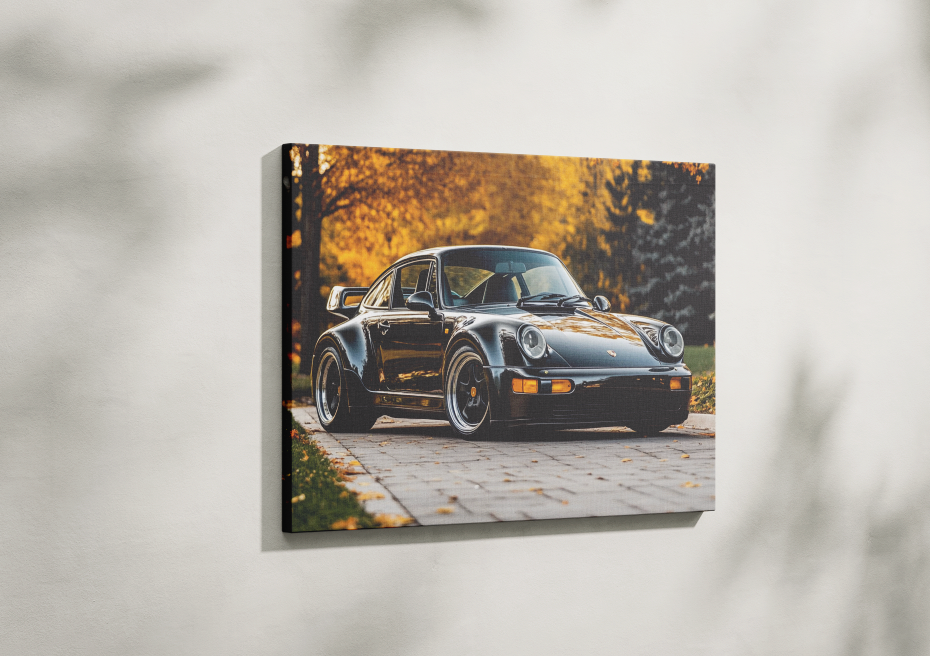 PORSCHE CAR WALL ART