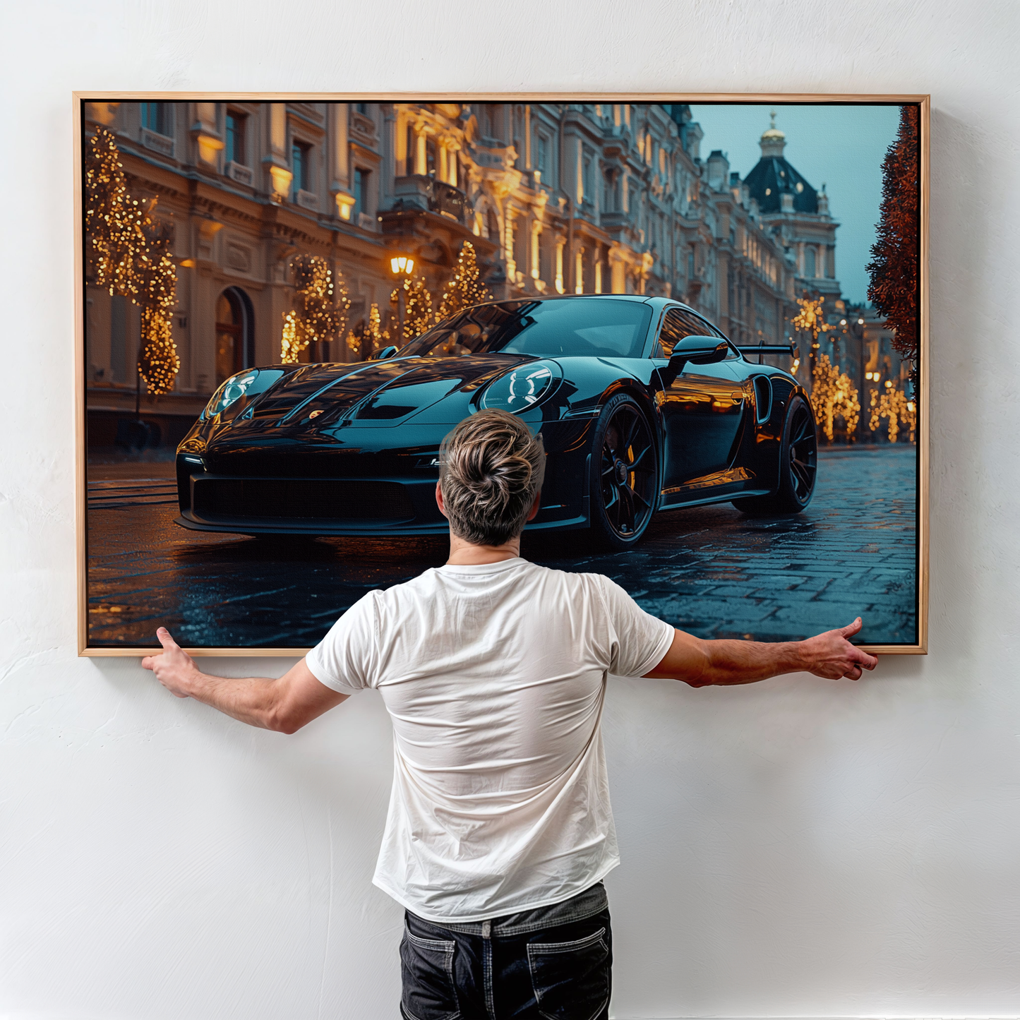 PORSCHE CAR WALL ART