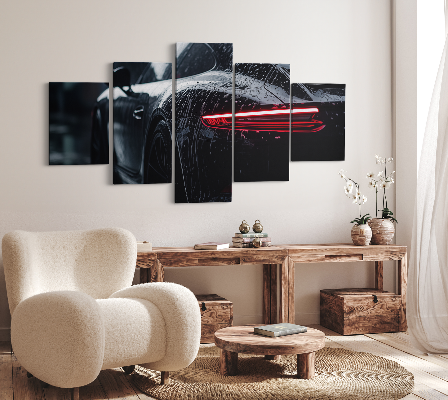 PORSCHE CAR WALL ART