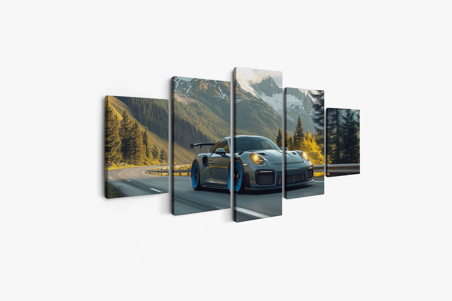 PORSCHE CAR WALL ART