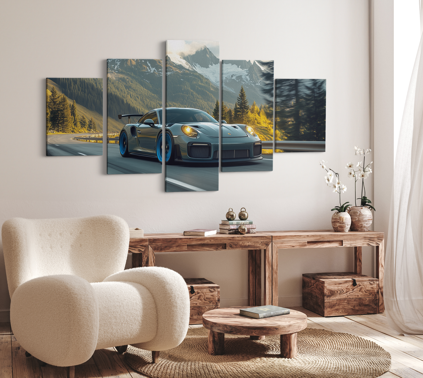 PORSCHE CAR WALL ART