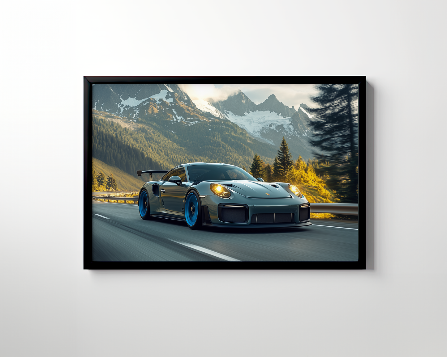 PORSCHE CAR WALL ART