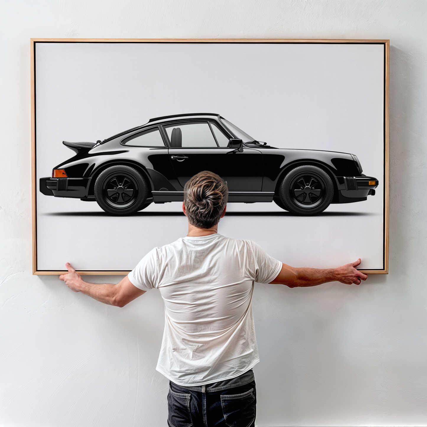 PORSCHE CAR WALL ART