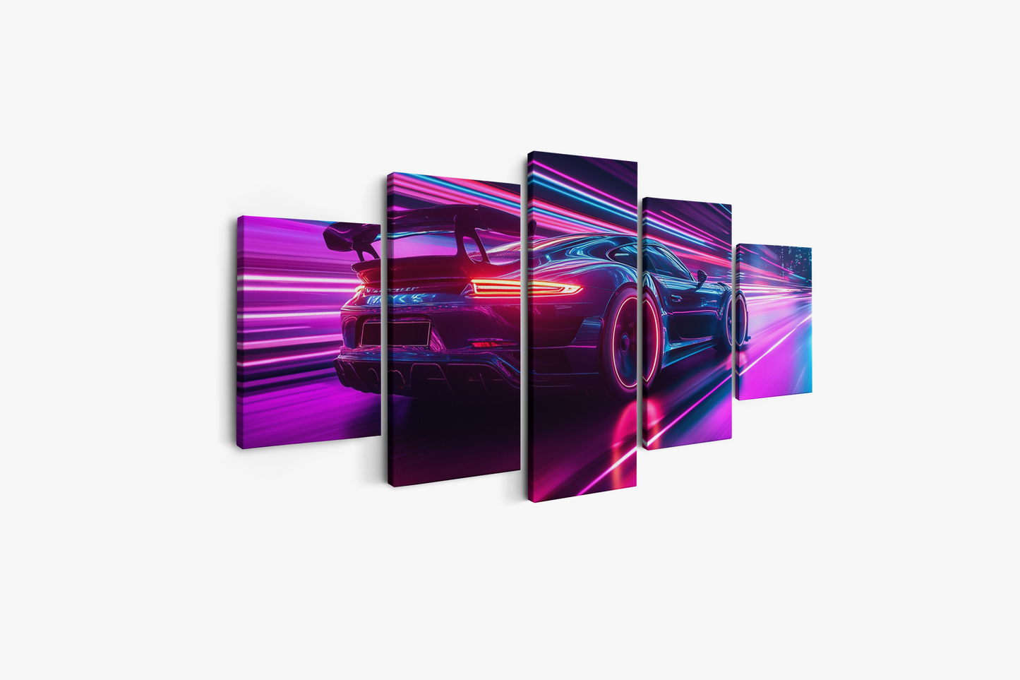 PORSCHE CAR WALL ART