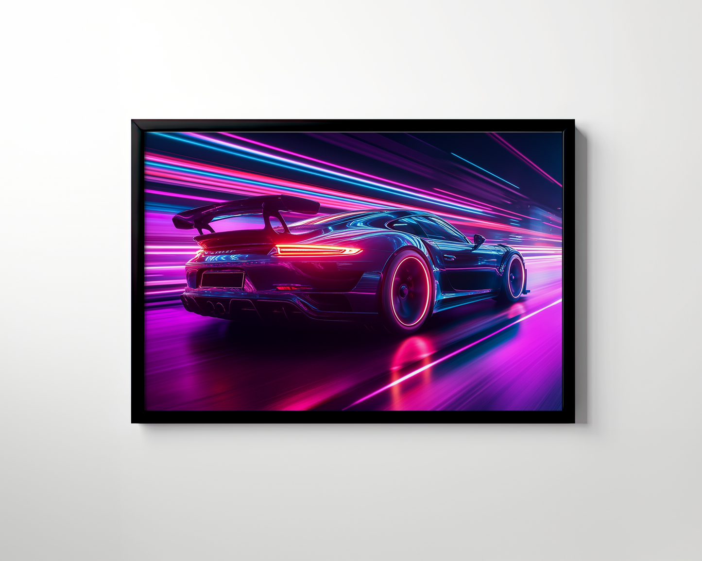 PORSCHE CAR WALL ART