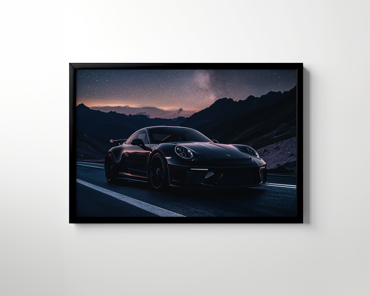 PORSCHE CAR WALL ART