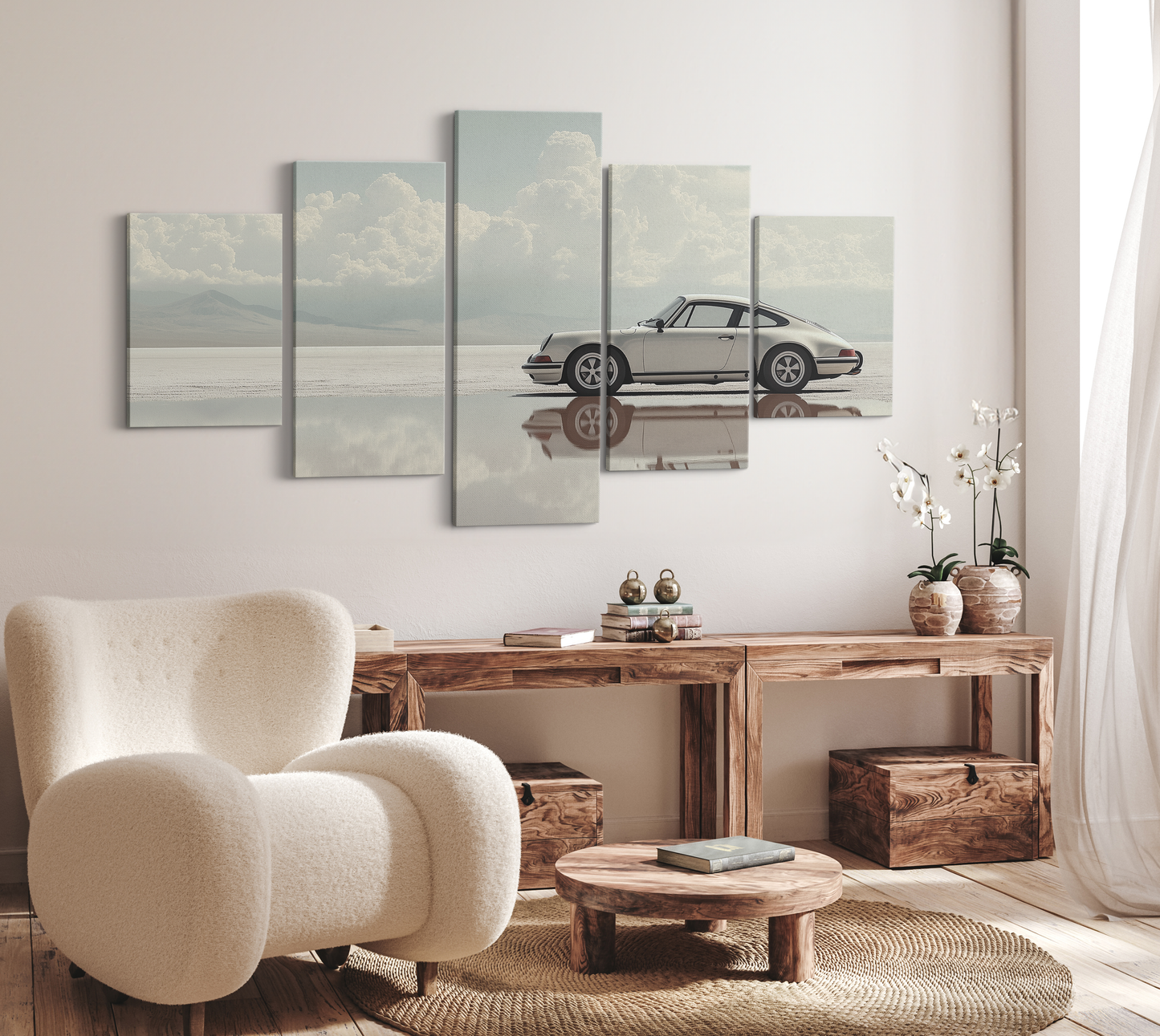 PORSCHE CAR WALL ART