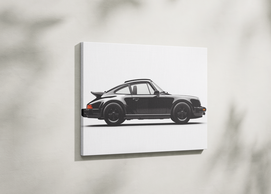 PORSCHE CAR WALL ART