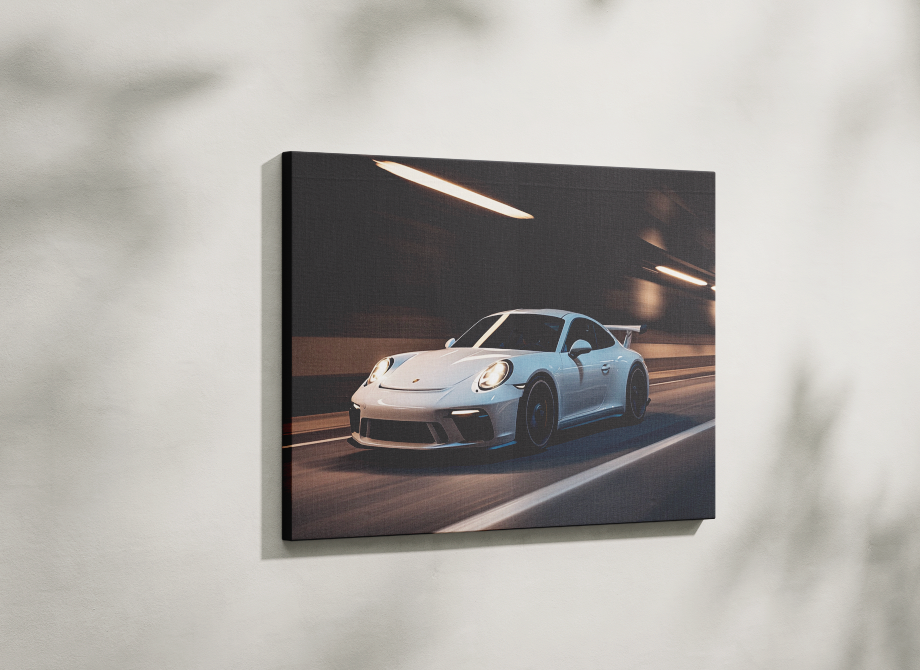 PORSCHE CAR WALL ART