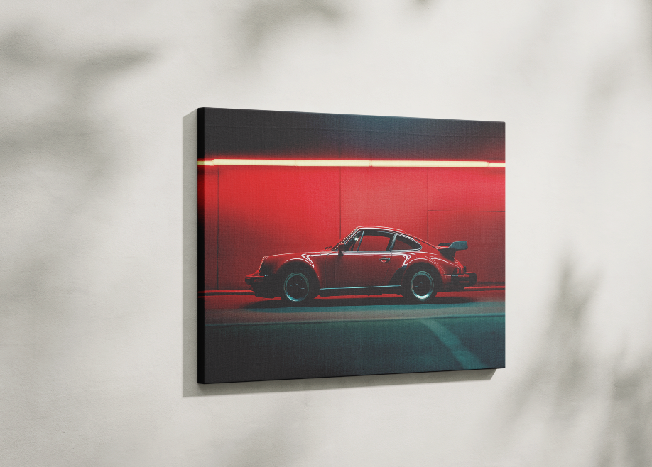 PORSCHE CAR WALL ART