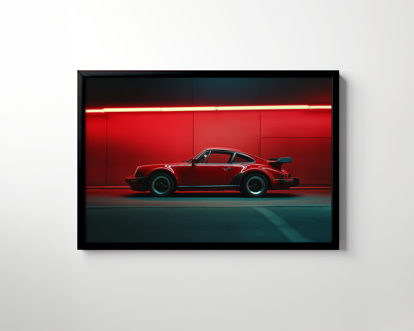 PORSCHE CAR WALL ART