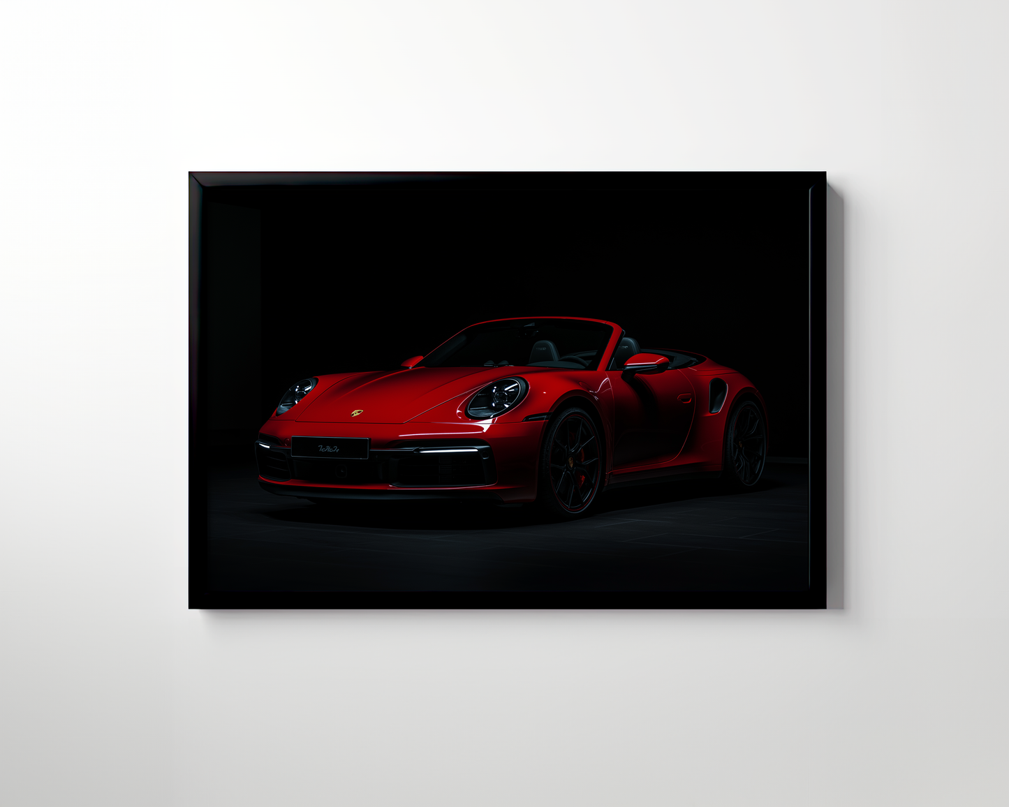 PORSCHE CAR WALL ART