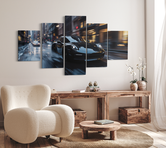 PORSCHE CAR WALL ART