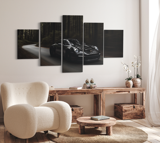 PORSCHE CAR WALL ART