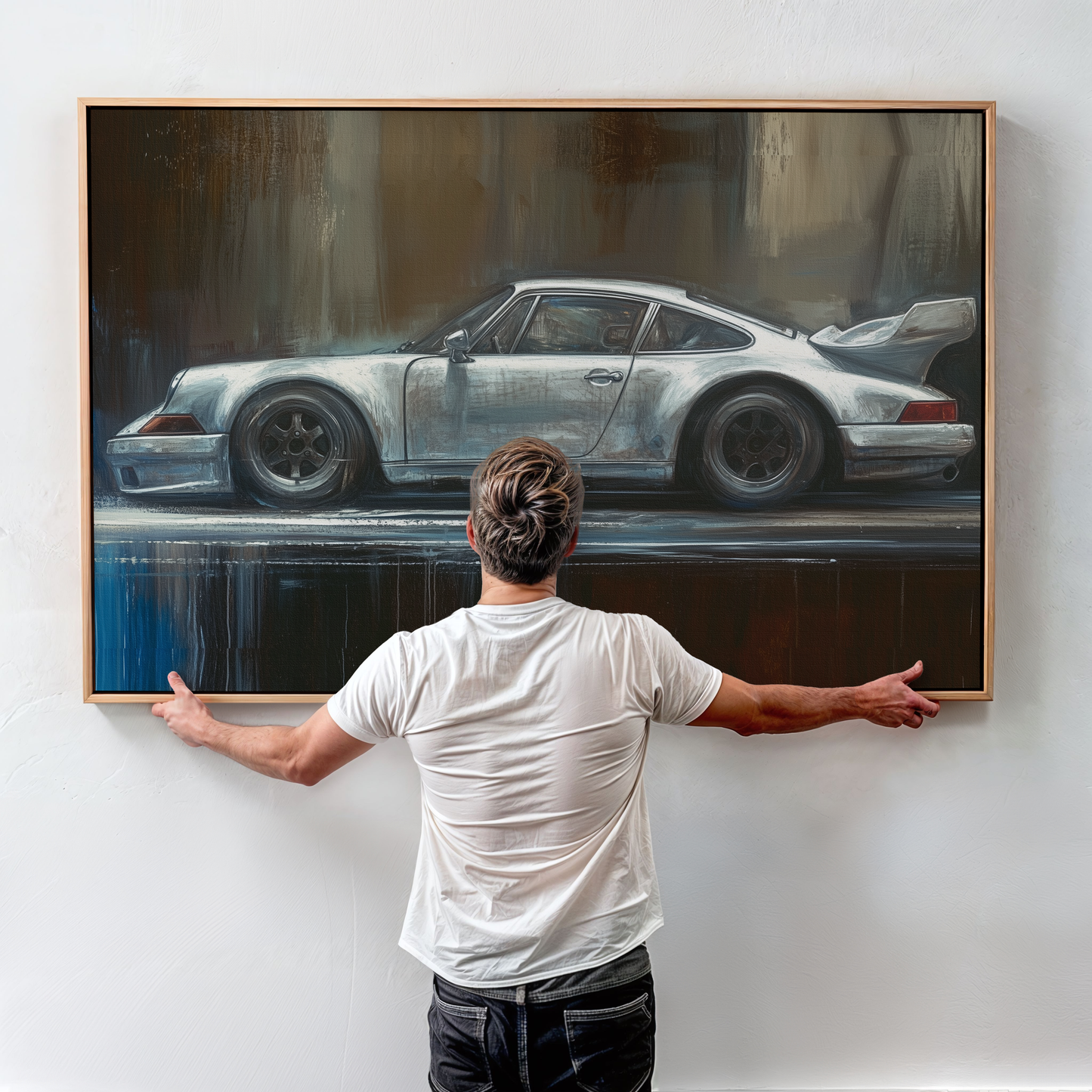 PORSCHE CAR WALL ART