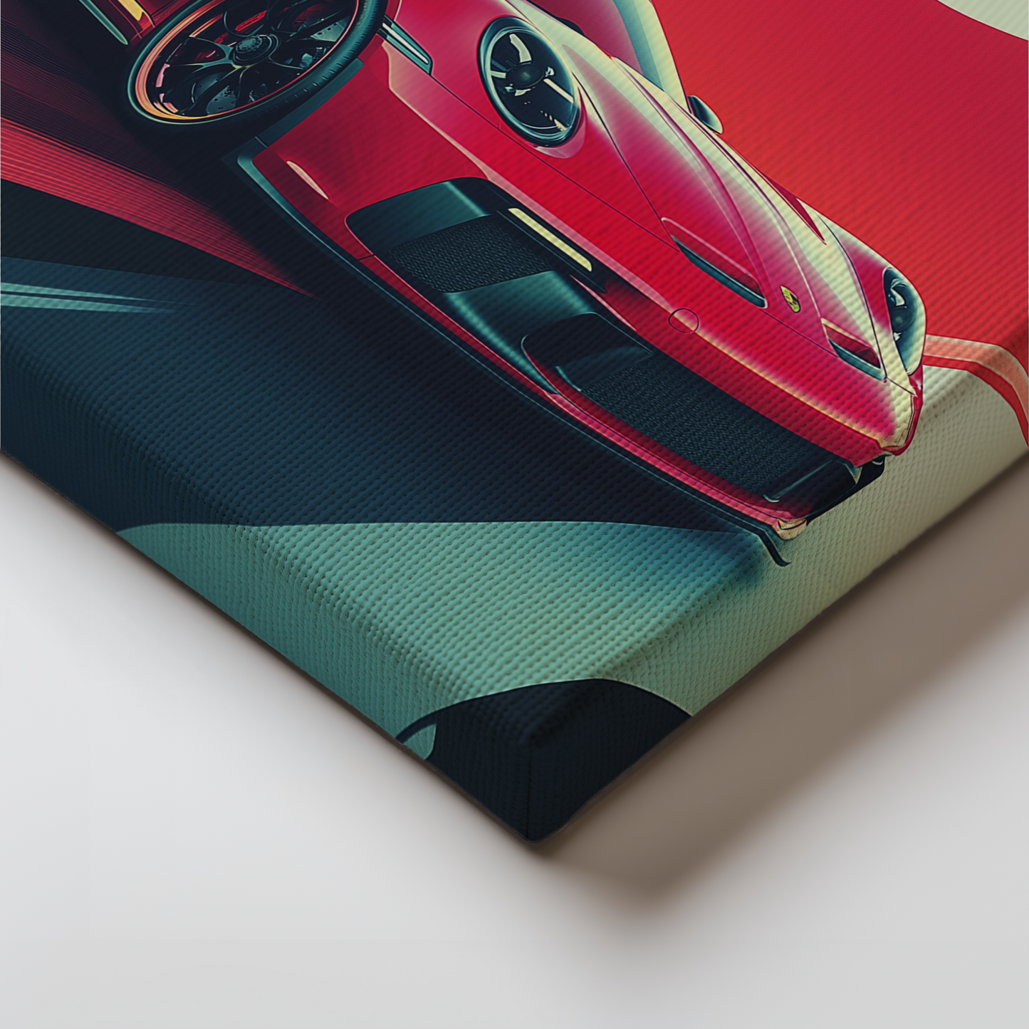 PORSCHE CAR WALL ART