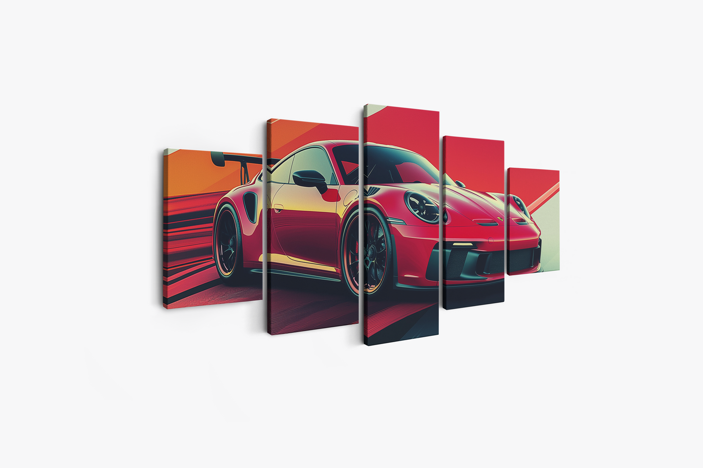 PORSCHE CAR WALL ART