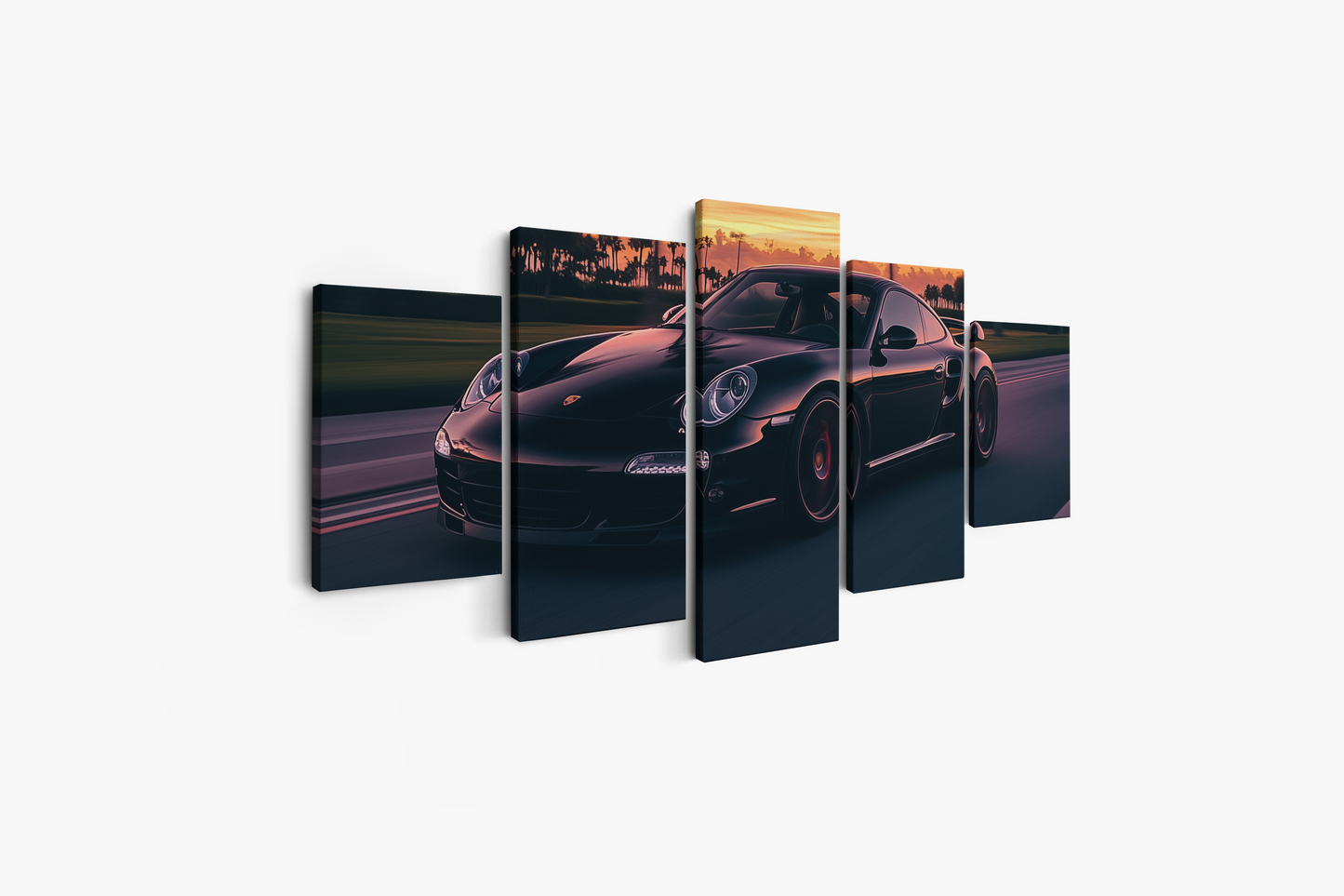 PORSCHE CAR WALL ART