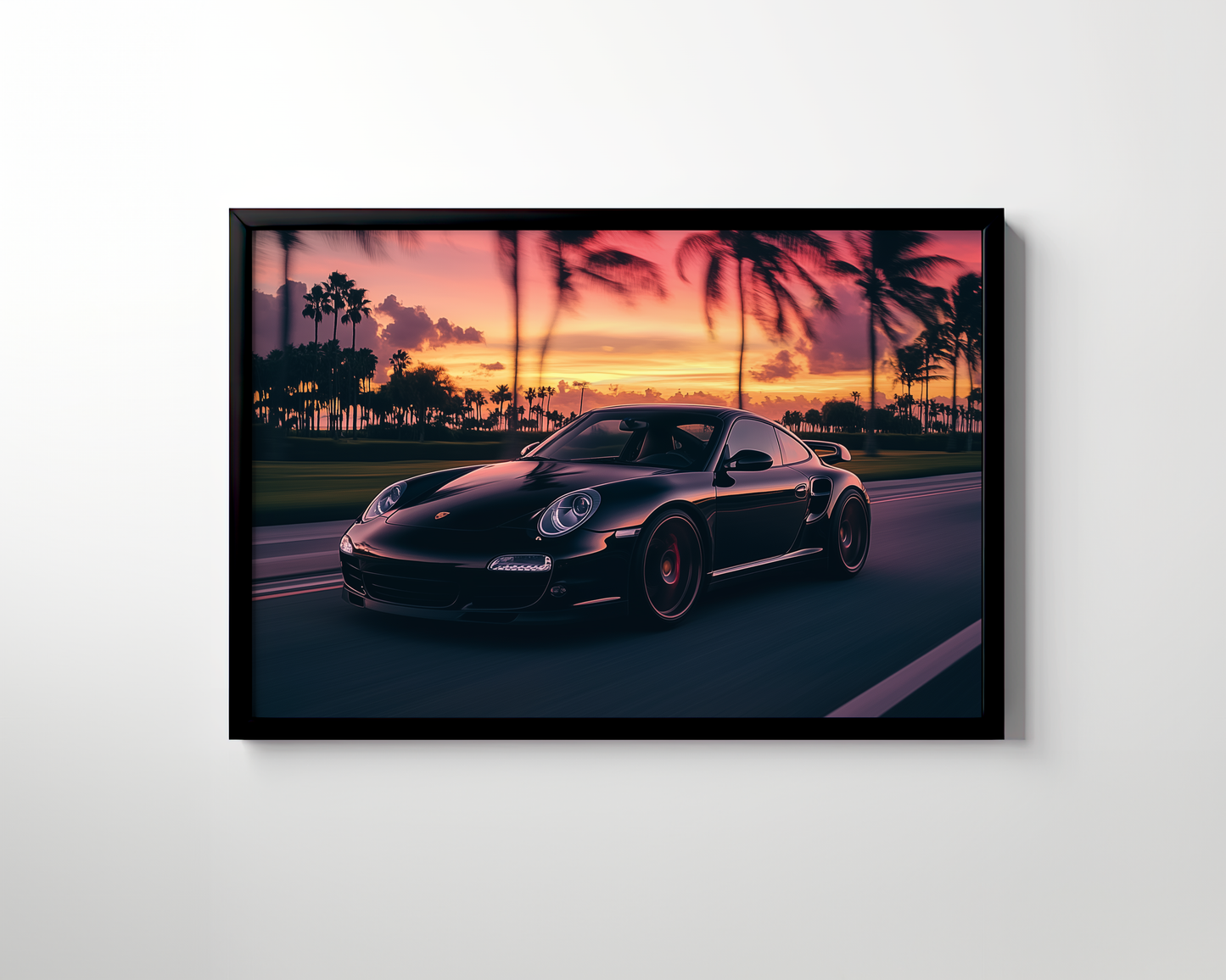 PORSCHE CAR WALL ART