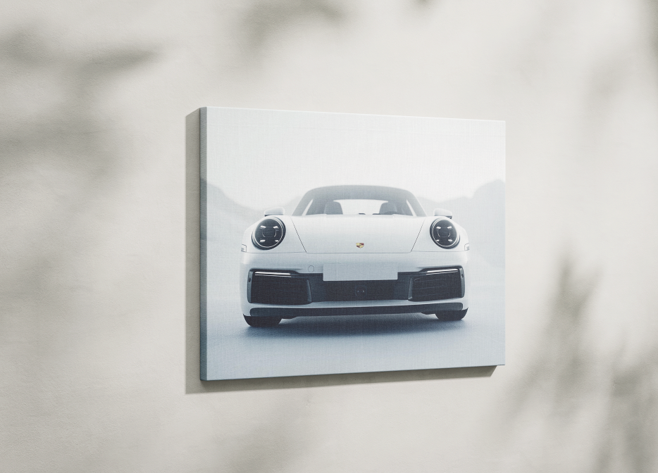 PORSCHE CAR WALL ART