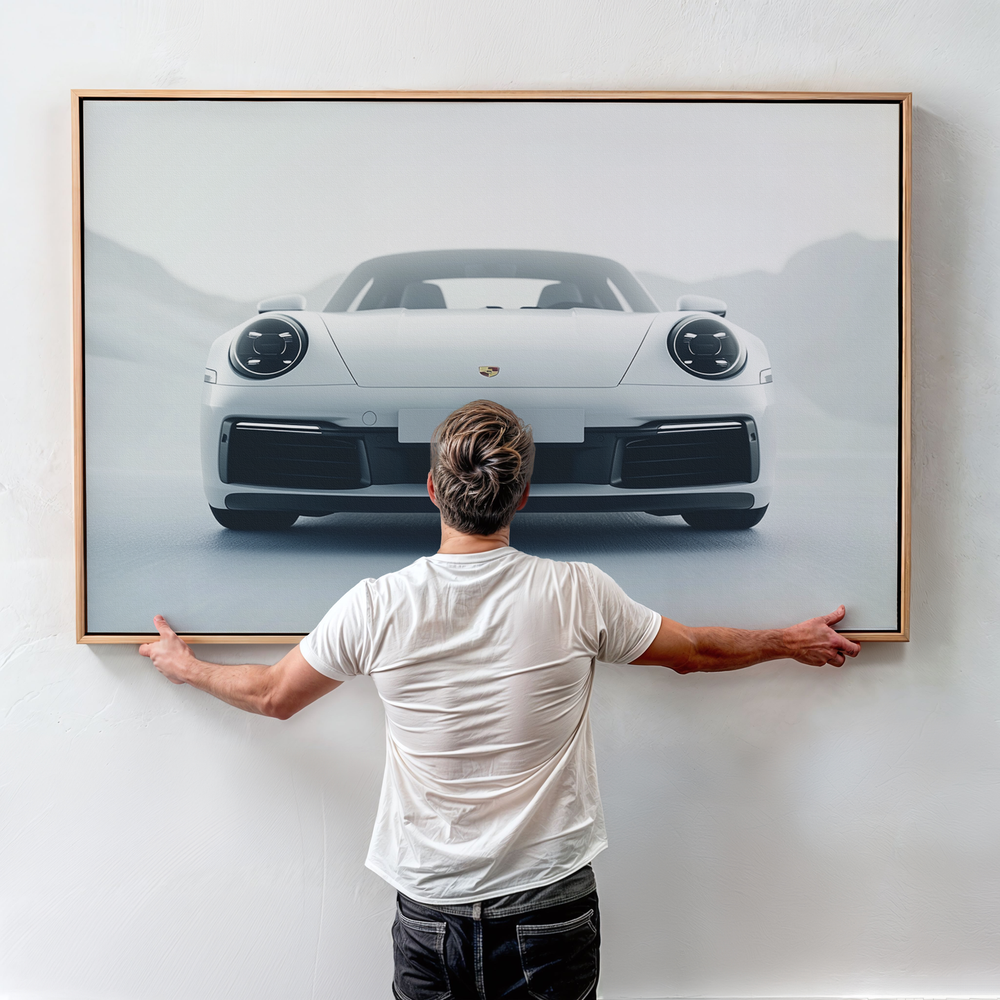 PORSCHE CAR WALL ART