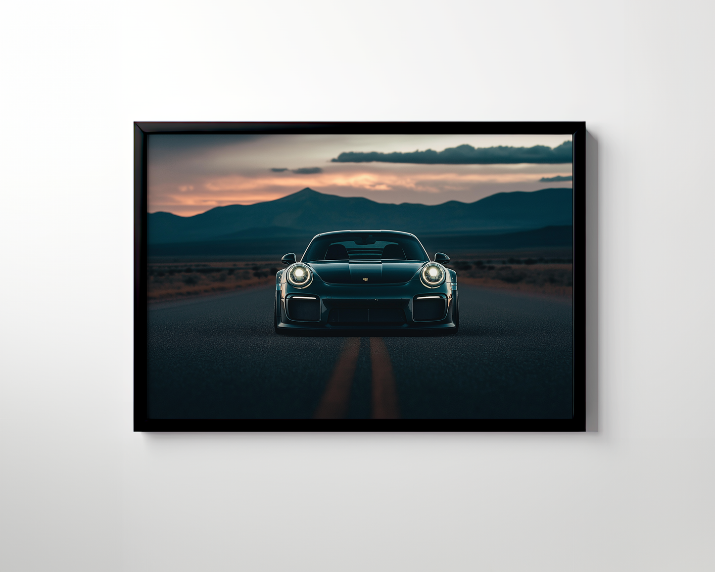 PORSCHE CAR WALL ART