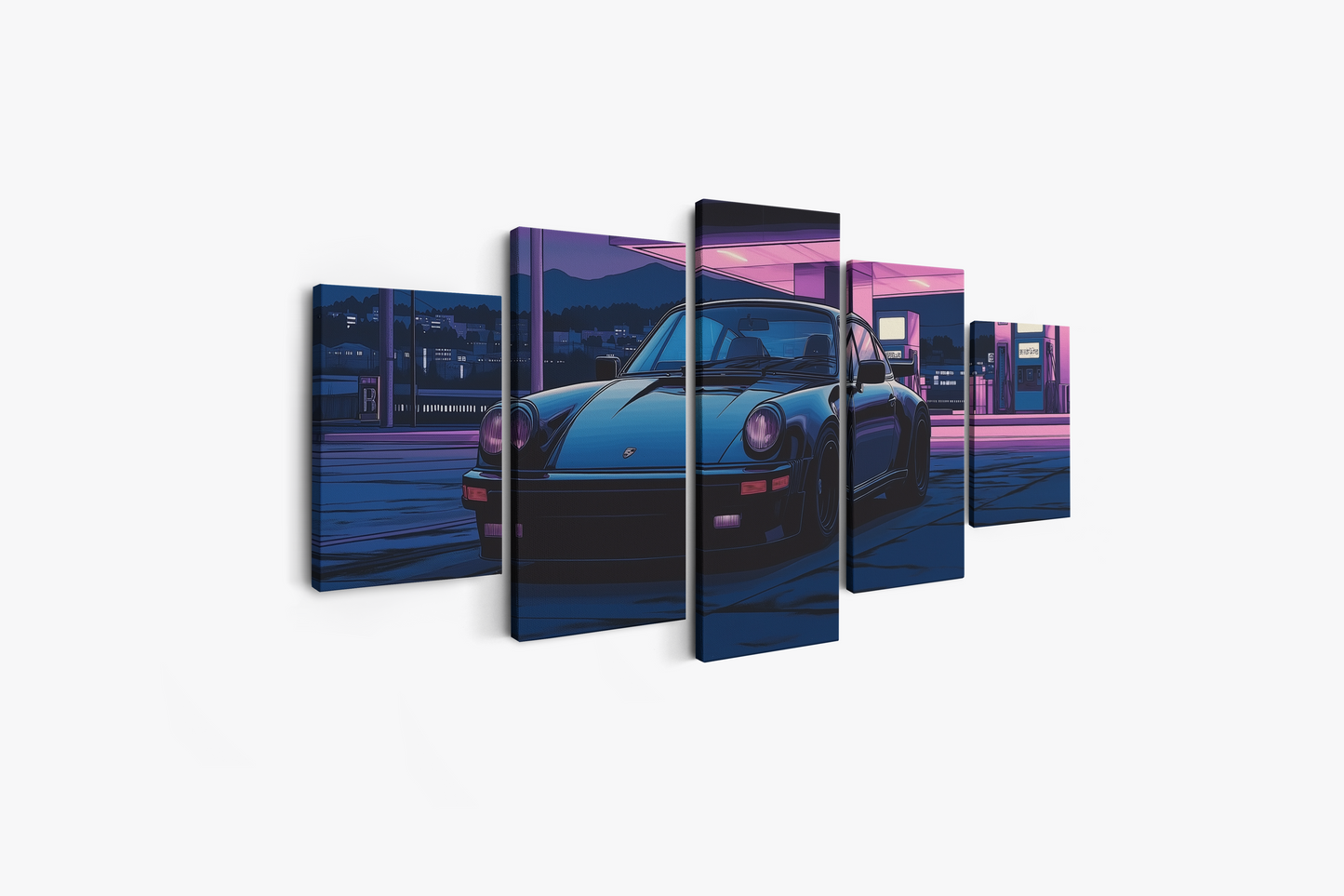 PORSCHE CAR WALL ART