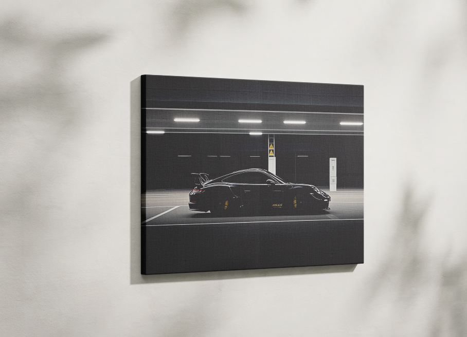 PORSCHE CAR WALL ART