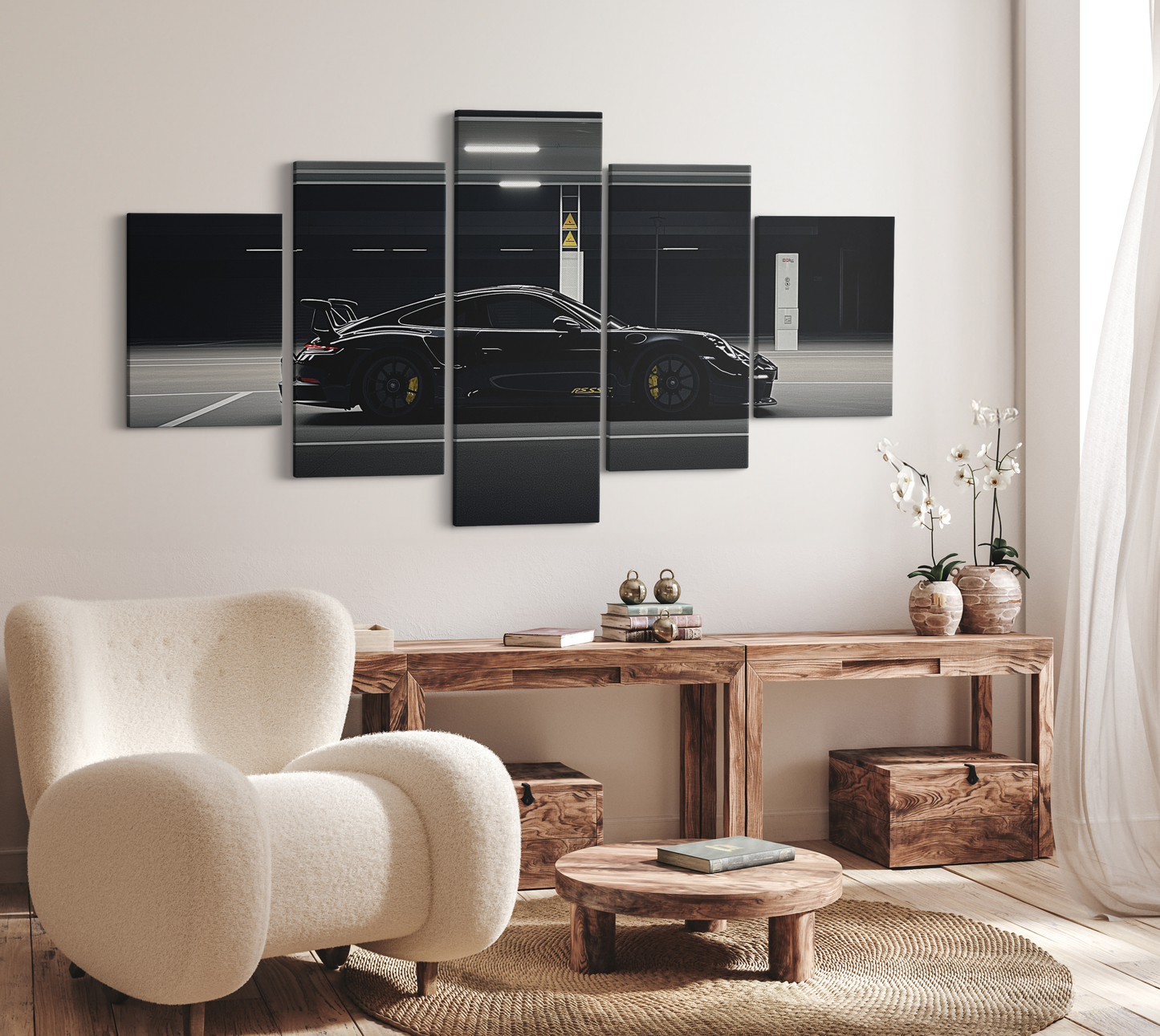 PORSCHE CAR WALL ART