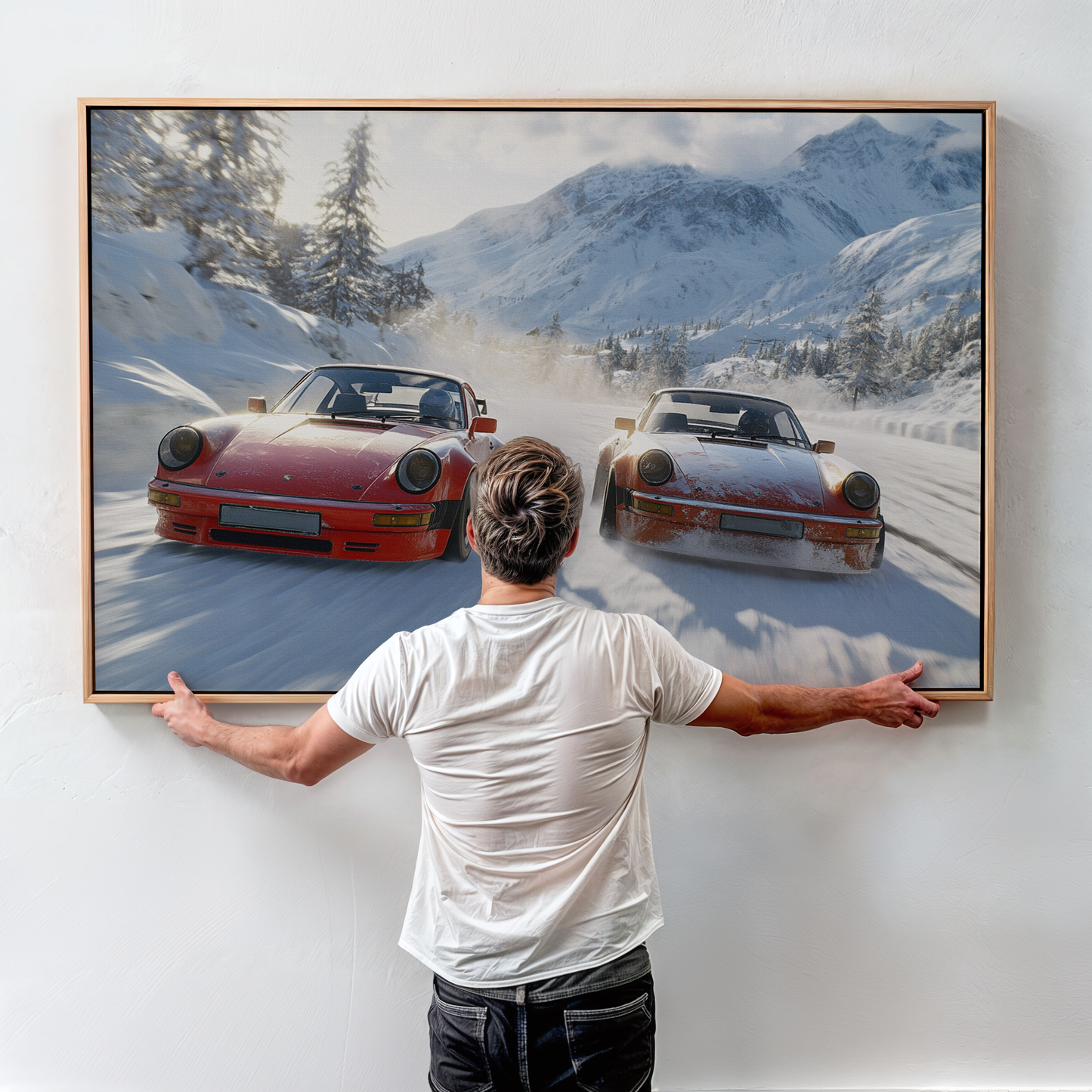 PORSCHE CAR WALL ART