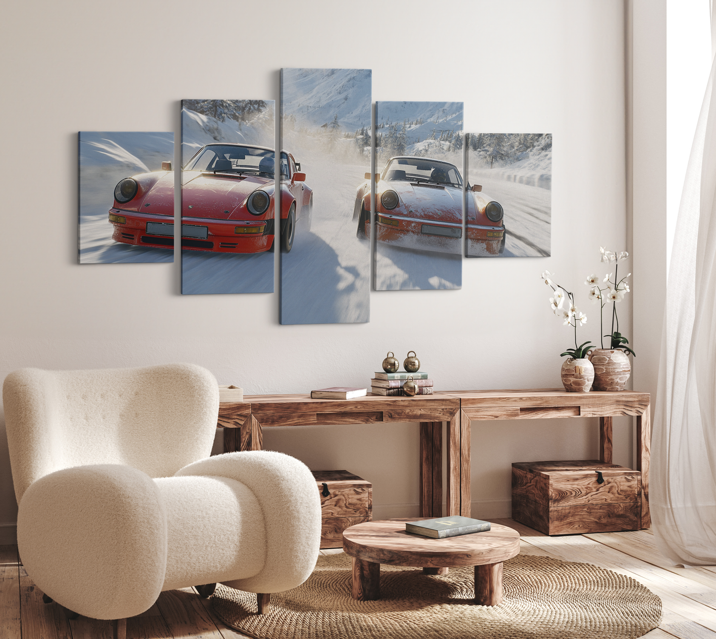 PORSCHE CAR WALL ART