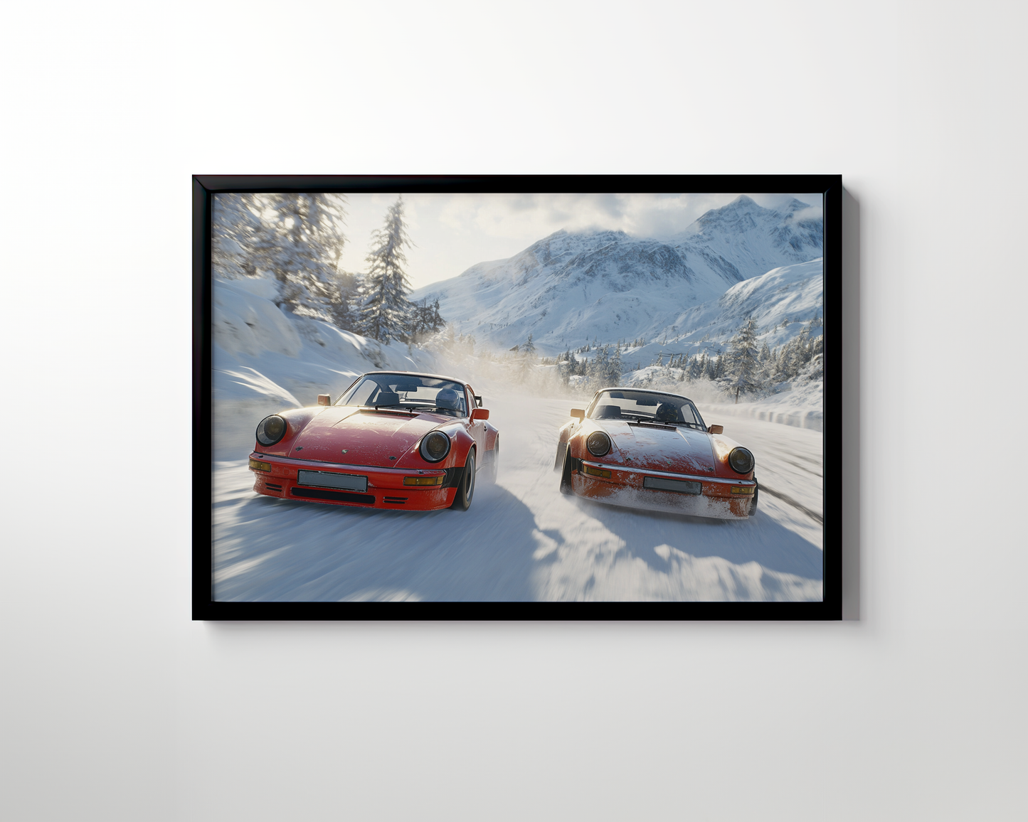 PORSCHE CAR WALL ART