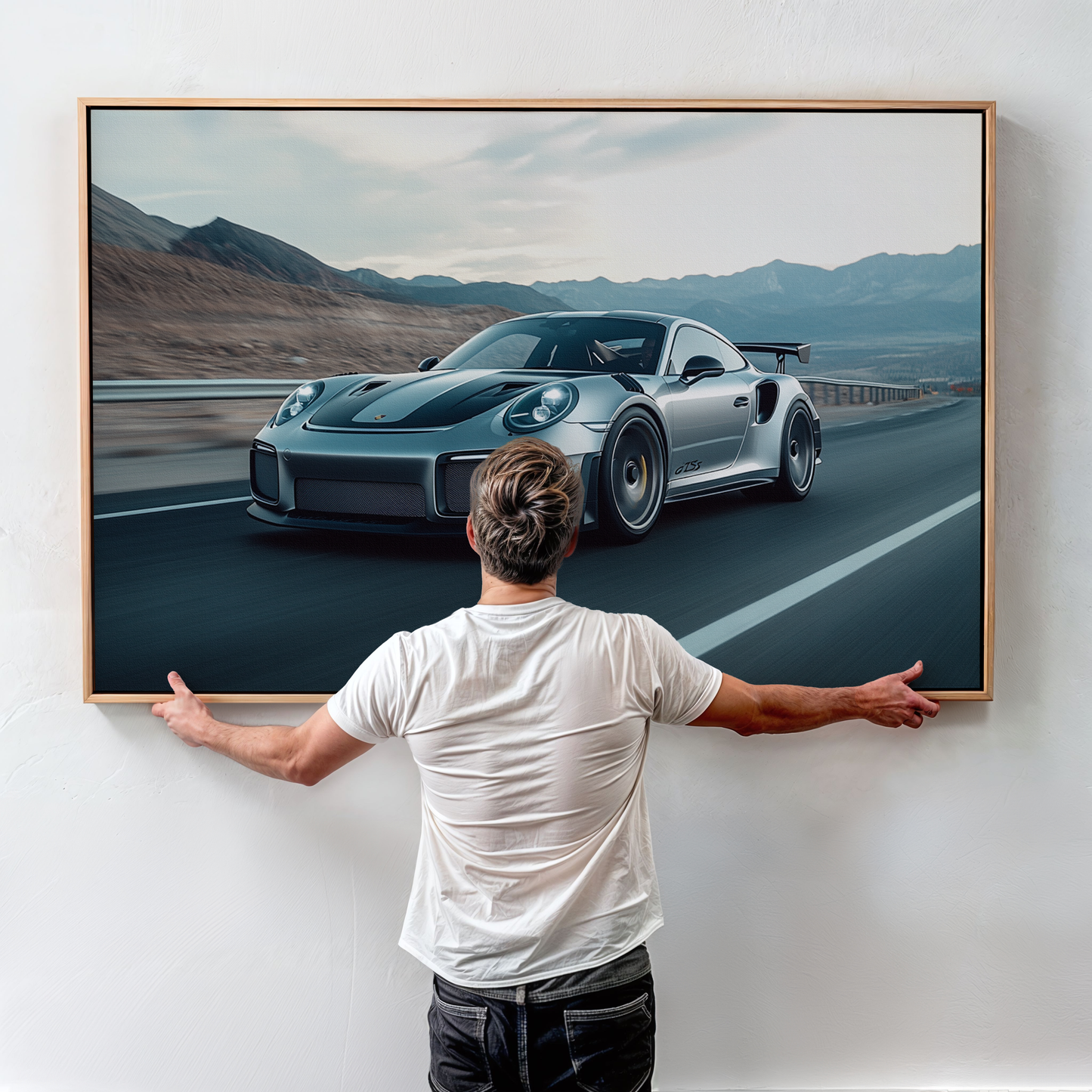 PORSCHE CAR WALL ART