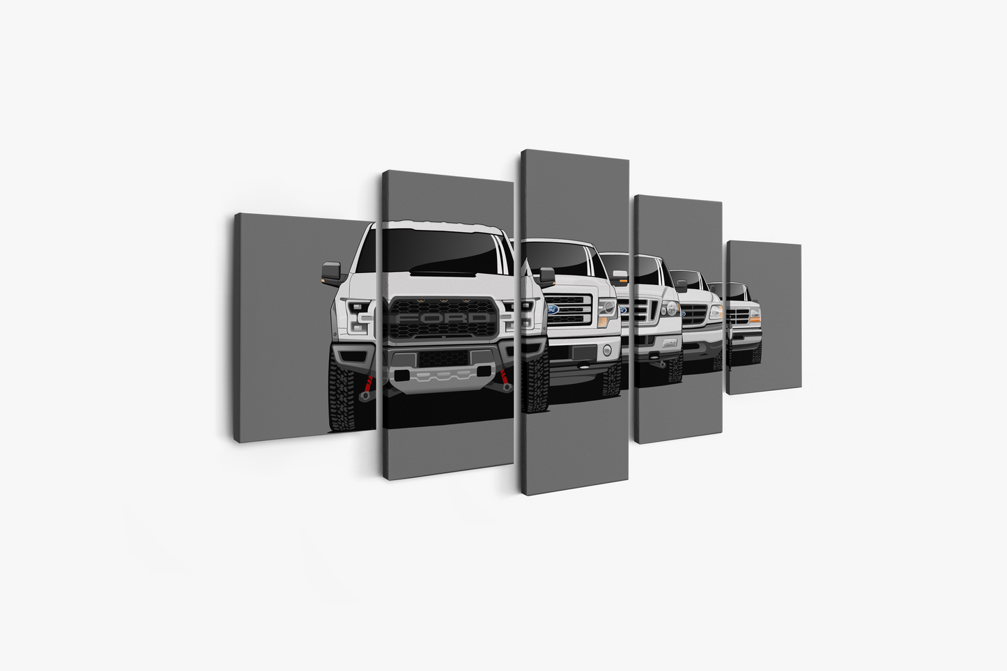 RAM TRUCK GENERATIONS WALL ART