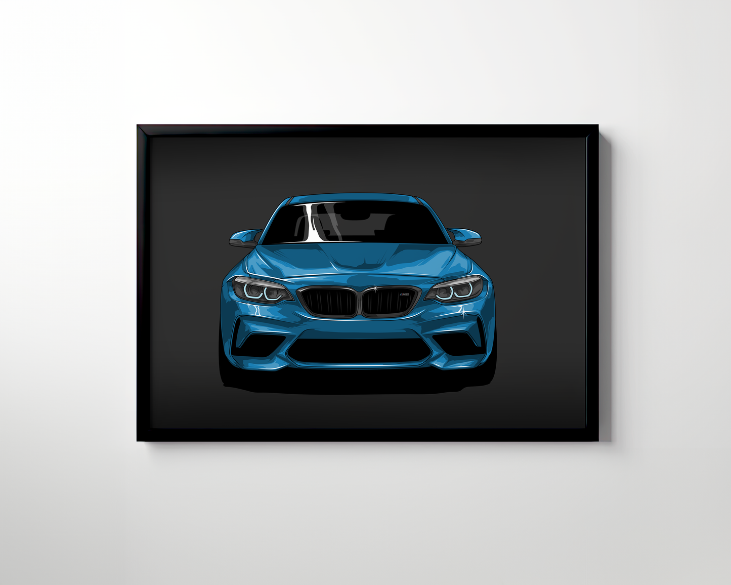 BMW M2 CANVAS ART