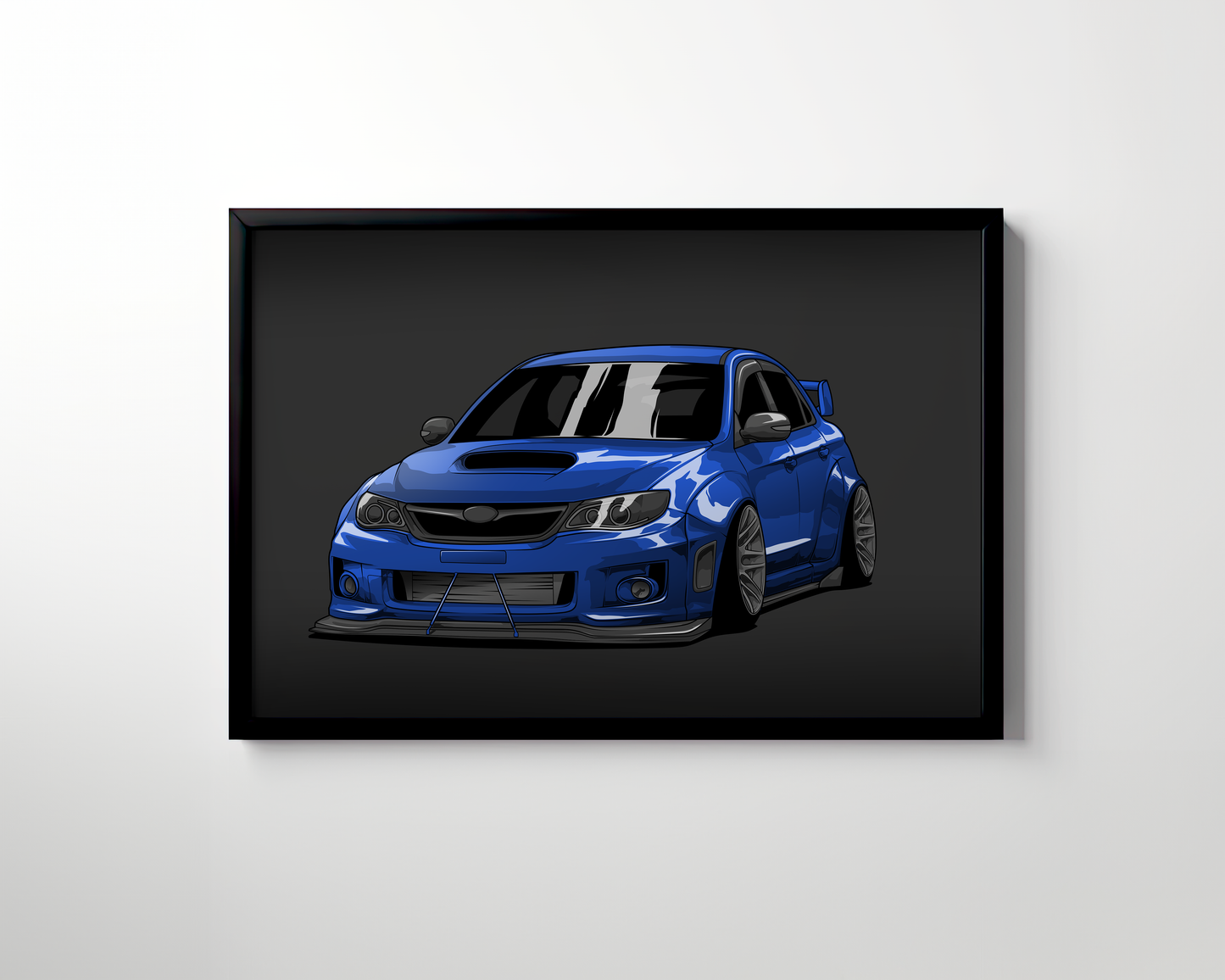 SUBARU WRX CANVAS ART